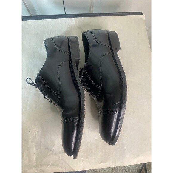 Florsheim black lace up oxford shoes - Picture 2 of 7